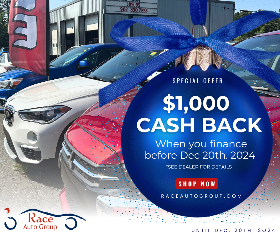 Cash Back Offer: when you finance before Dec 20th, 2024