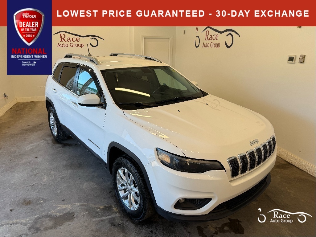 Bright White Clearcoat 2019 Jeep Cherokee SUV / Crossover Automatic